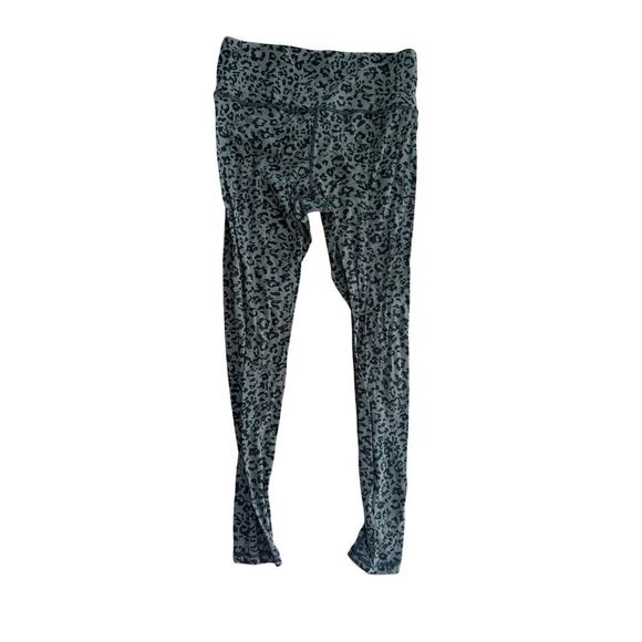 Athleta Women's Leopard Print Elation Ultra High Rise Tight Leggings Size Large - Picture 3 of 6